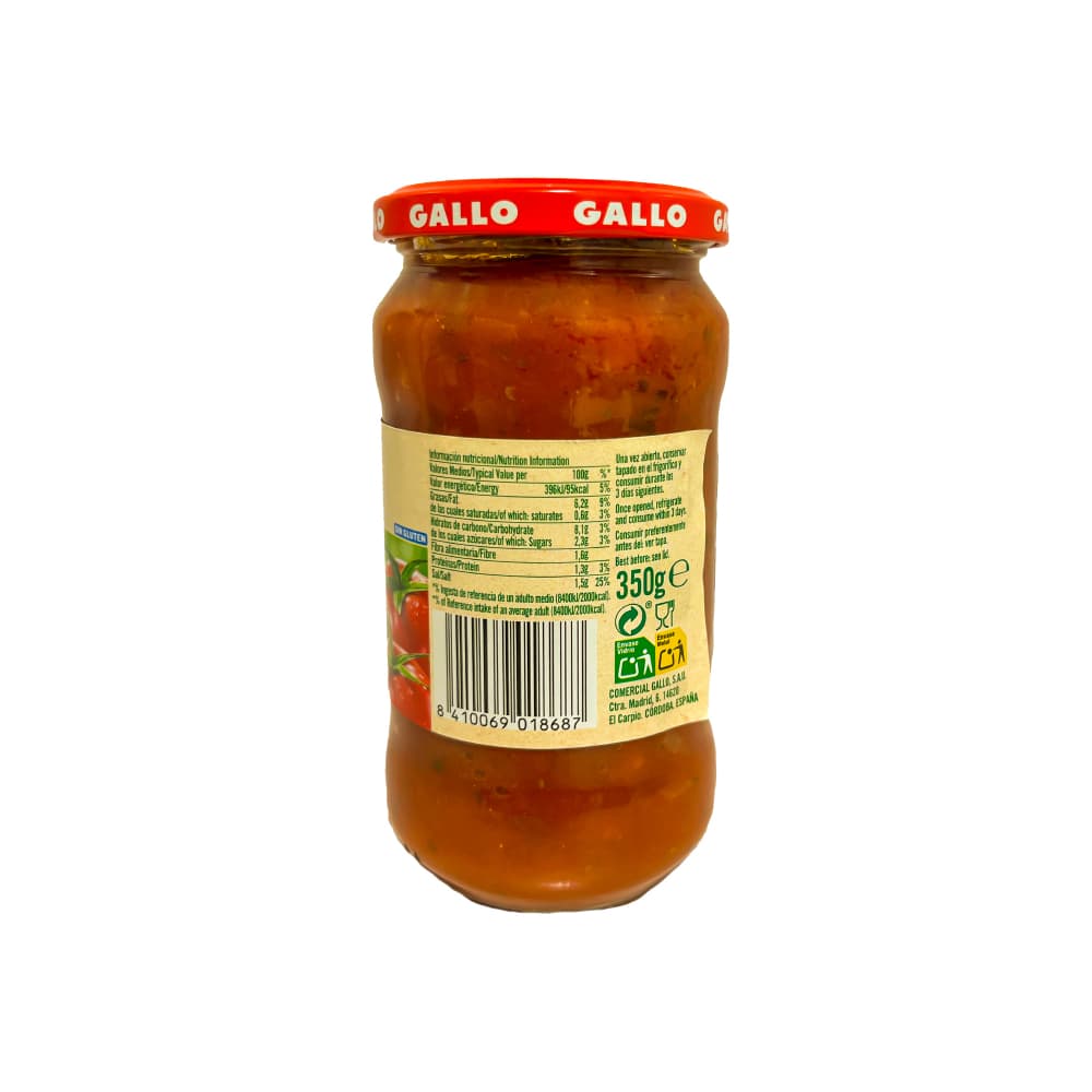 Salsa napolitana Gallo (350 g / 12.34 oz) - Miniatura 4