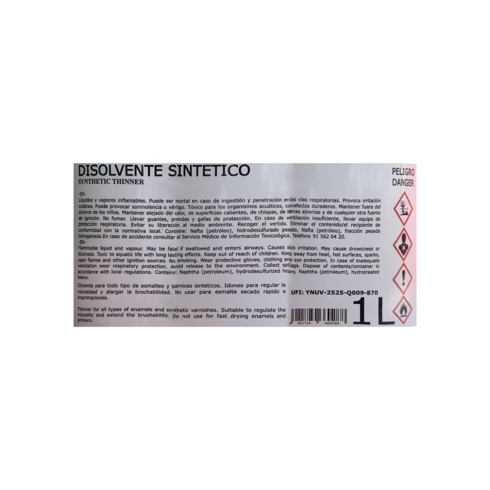 Disolvente sintético Macy (1 L) - Miniatura 4