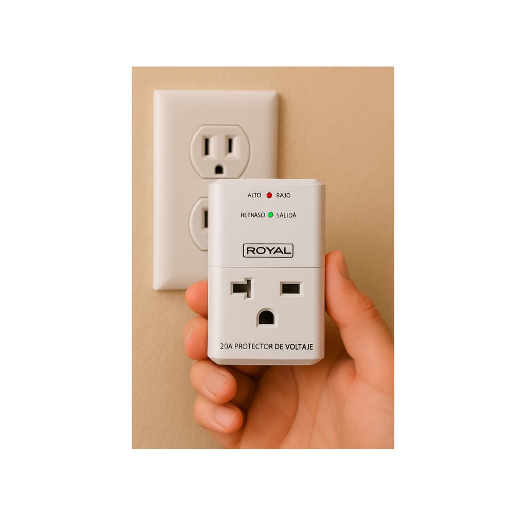 Protector de voltaje 220 v Royal RPV220 - Miniatura 4
