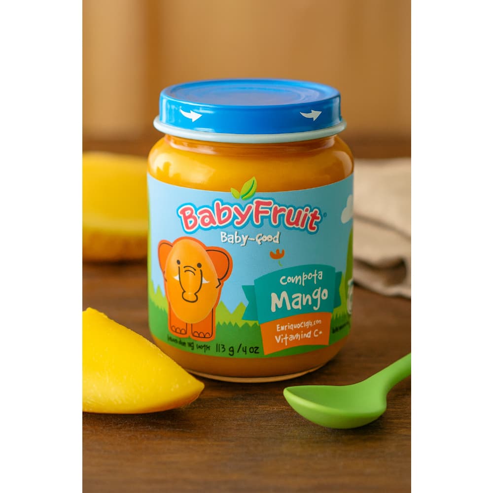 Compota de mango Baby Fruit (113 g / 3.98 oz) - Miniatura 4