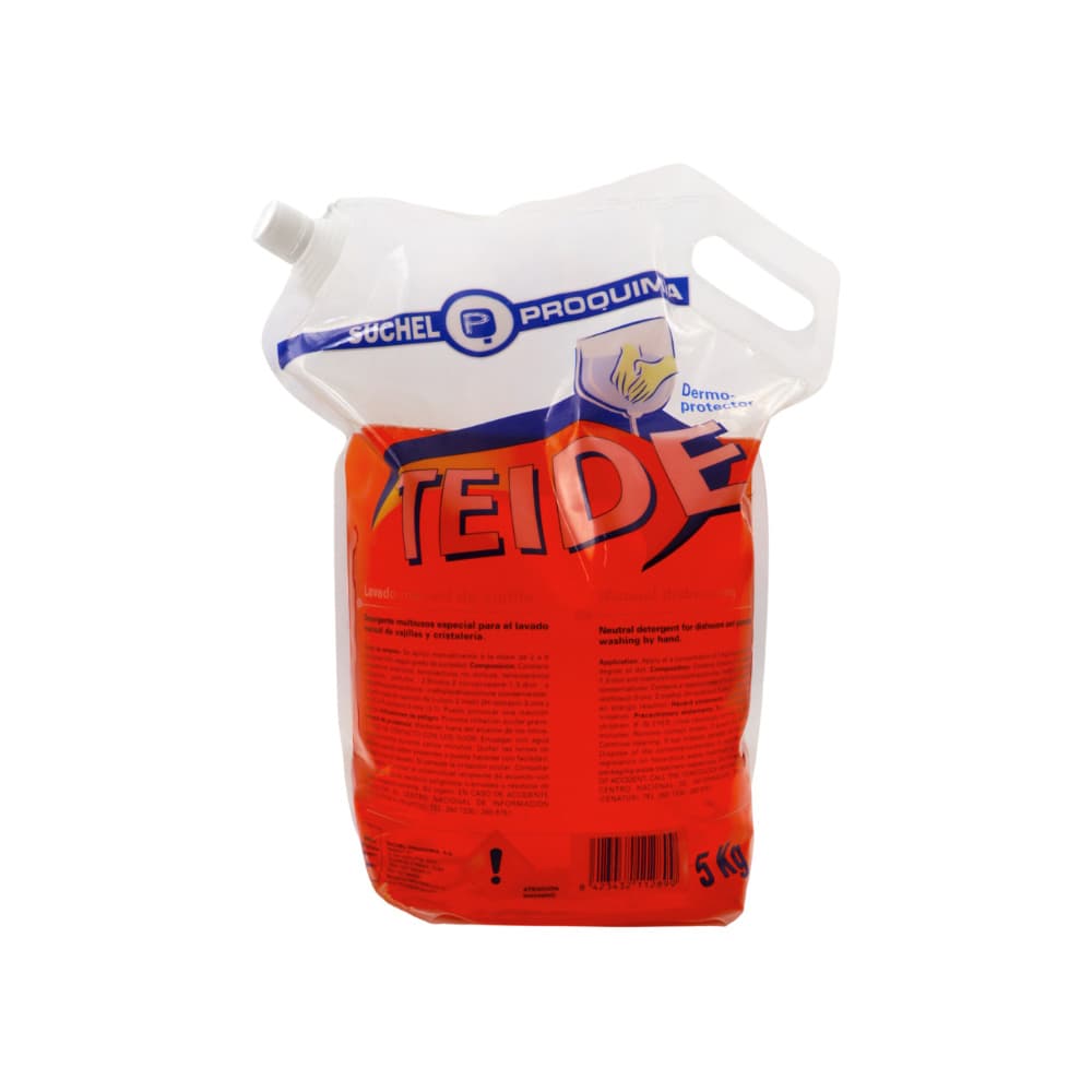 Detergente lavavajillas líquido Teide Suchel Proquimia (5 kg / 11.02 lb) - Miniatura 1