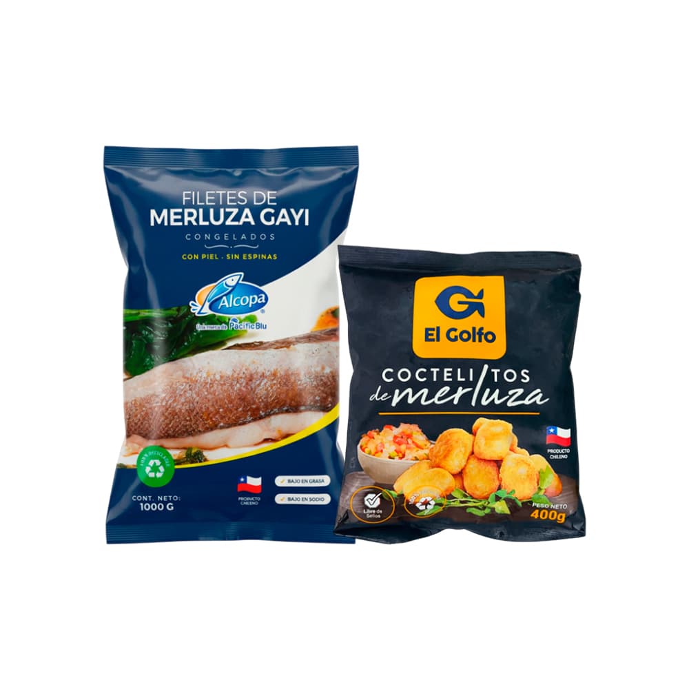 coctelitos + filete merluza - Imagen 1