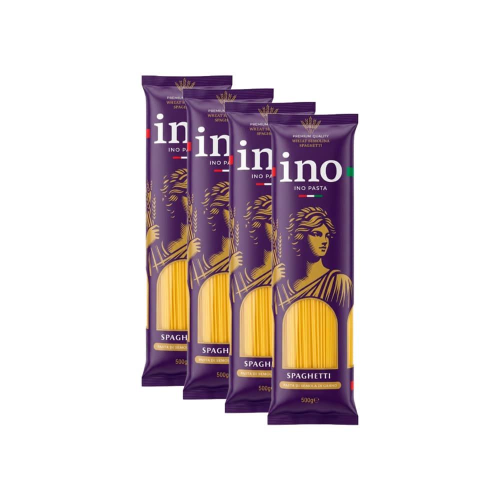 Espaguetis Ino Pasta (4 x 500 g / 1.10 lb) - Miniatura 1