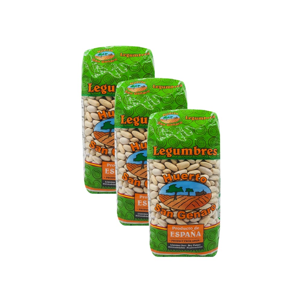 Frijoles blancos (3 x 500 g / 1.1 lb) - Imagen 1