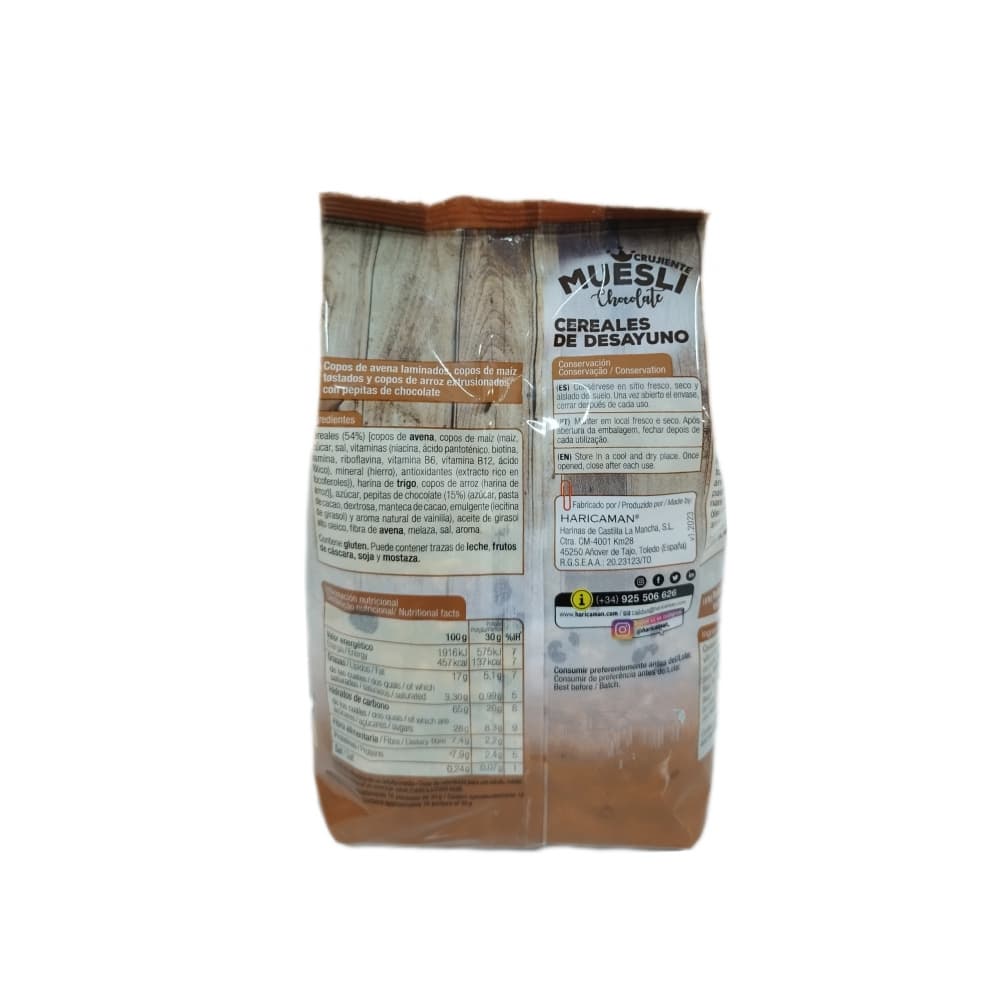Copos crujientes de cereales con chocolate Ceridés (500 g / 1.10 lb) - Miniatura 2