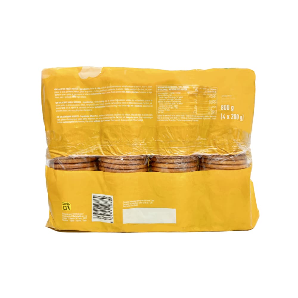 Galletas maría doradas El Corte Inglés (800 g / 1.76 lb) - Miniatura 2
