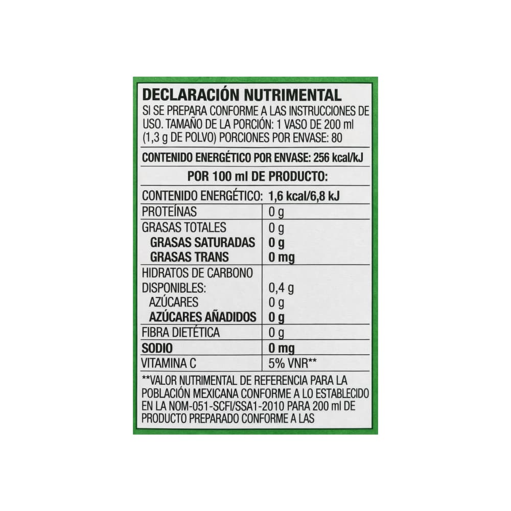 Refresco instantáneo sabor piña colada Zuko (13 g) - Miniatura 3
