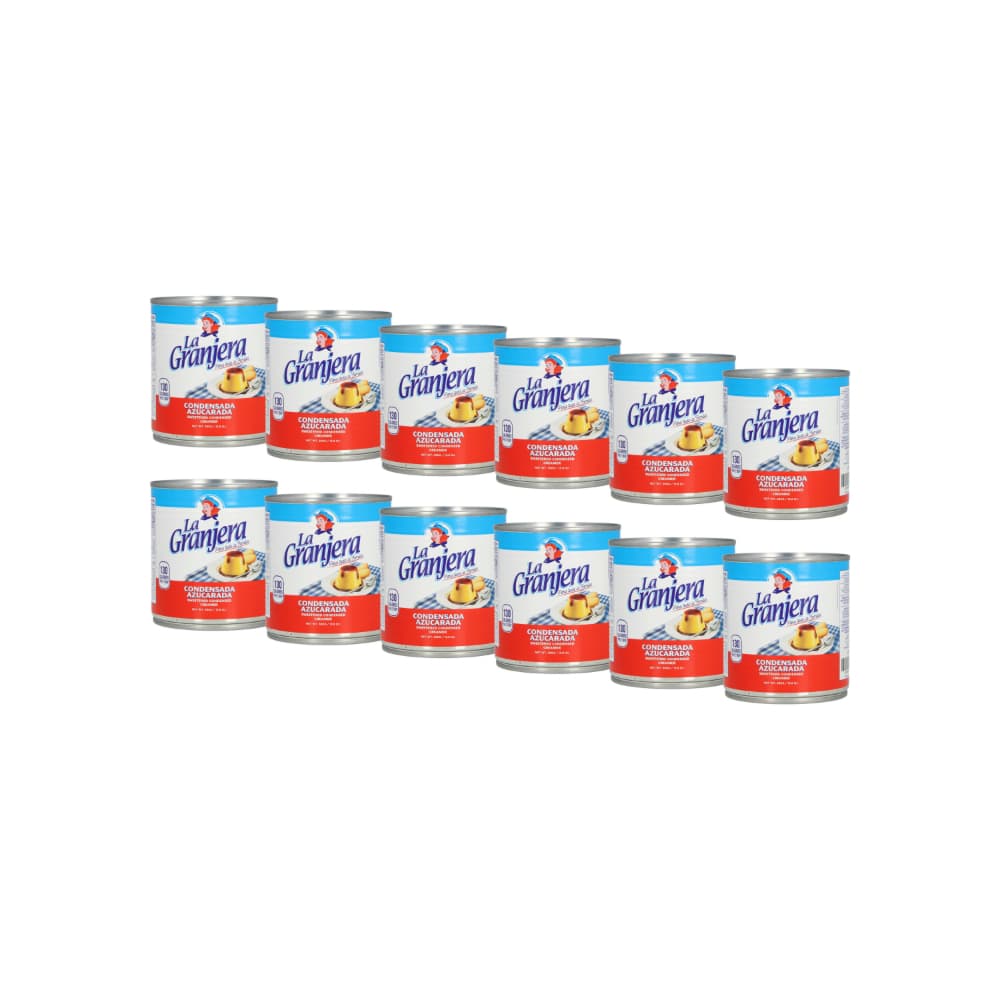 Leche condensada azucarada La Granjera (12 x 390 g / 13.8 oz) - Imagen 1
