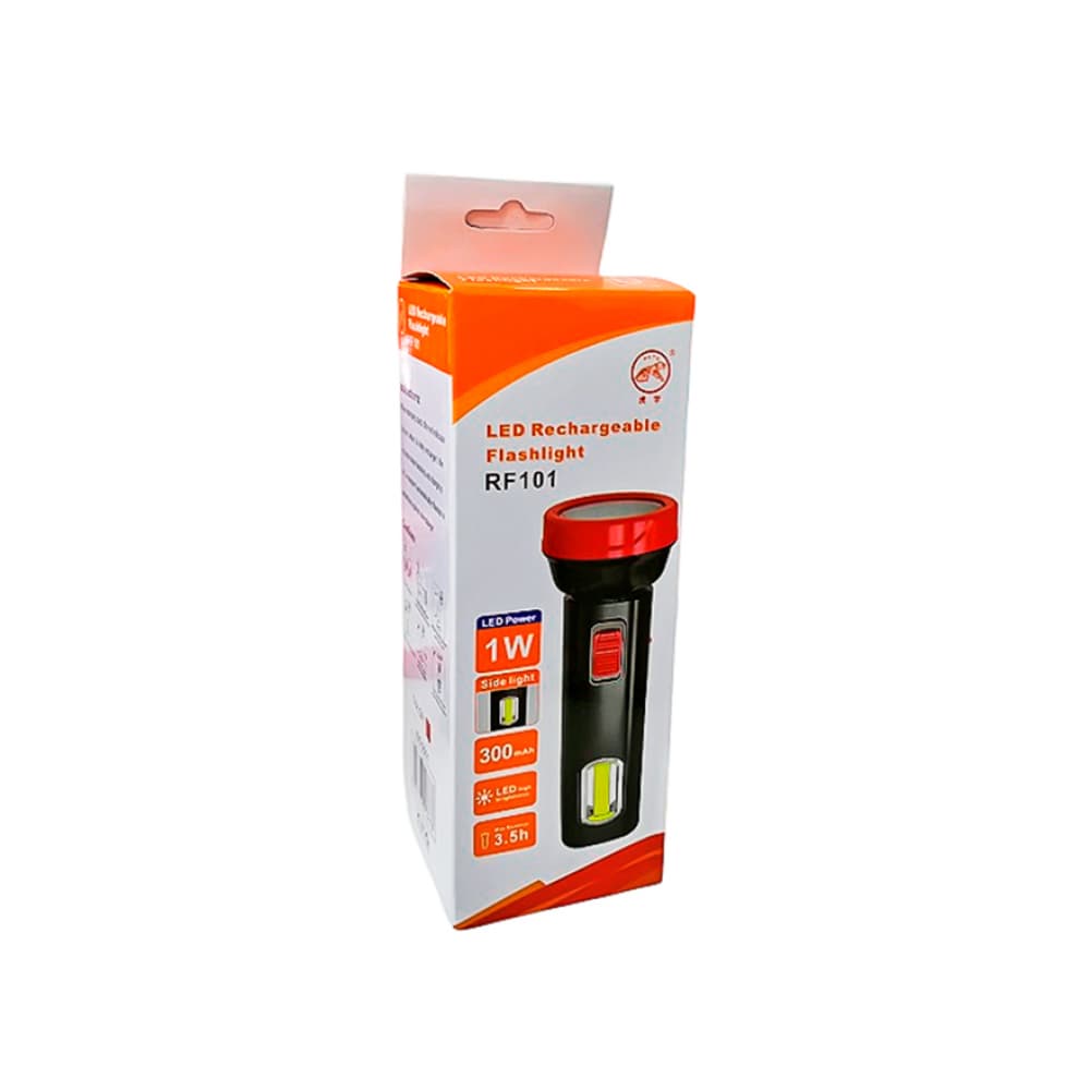 Lámpara lateral con linterna Led recargable 1 W Huyu - Miniatura 5