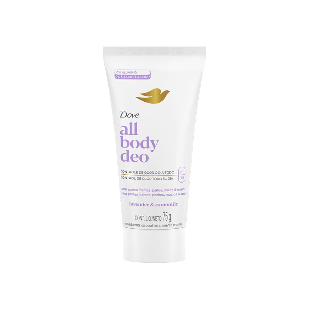 Desodorante corporal en crema de lavanda y manzanilla Dove (75 g / 2.6 oz) - Imagen 1