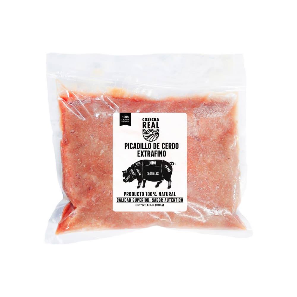 Picadillo de cerdo extrafino Cosecha Real (500 g / 1.1 lb) - Miniatura 2