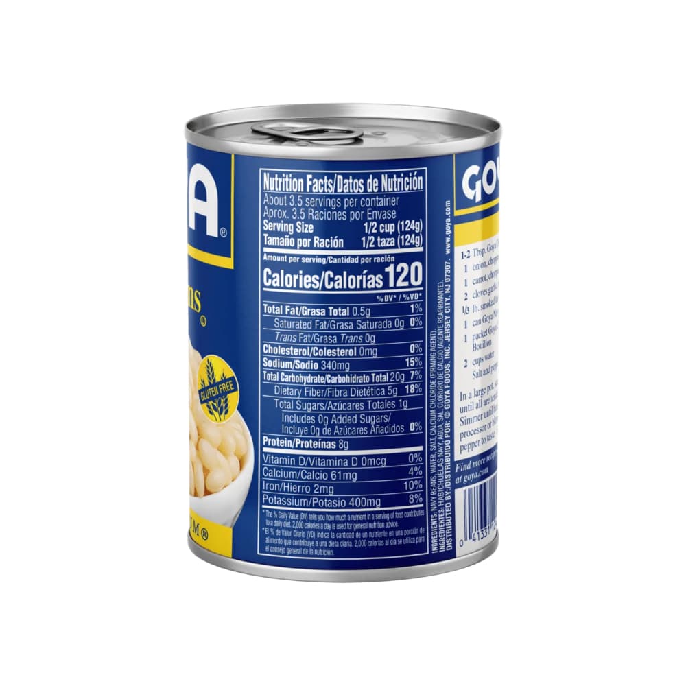 Frijoles blancos enlatados Goya (6 x 439 g / 15.5 oz) - Miniatura 4