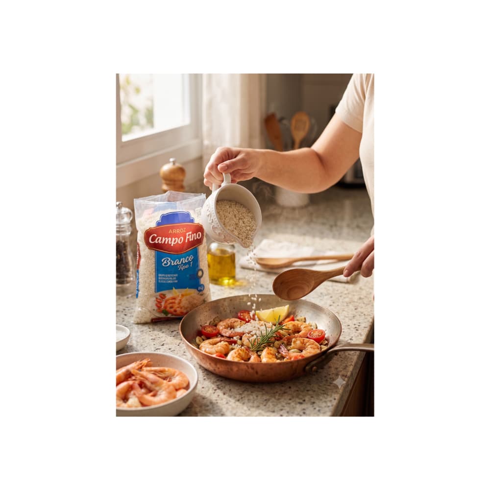 Arroz blanco Campo Fino (1 kg / 2.2 lb) - Miniatura 4