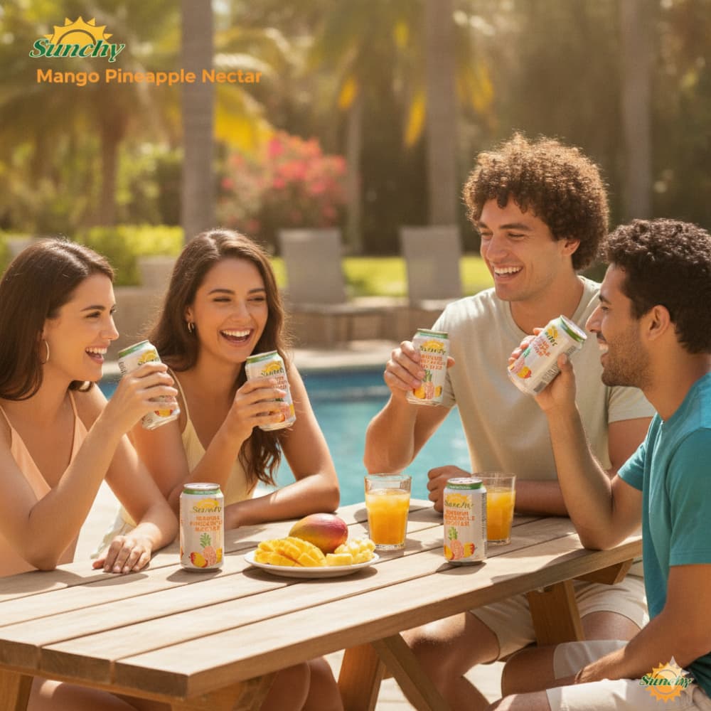 Néctar mango piña Sunchy (334 ml) - Miniatura 4