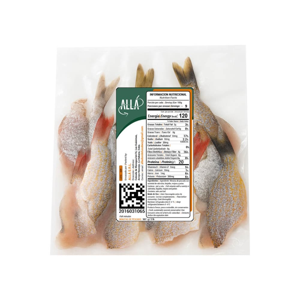 Minutas de pescado ALLÁ (907 g / 2 lb) - Miniatura 2