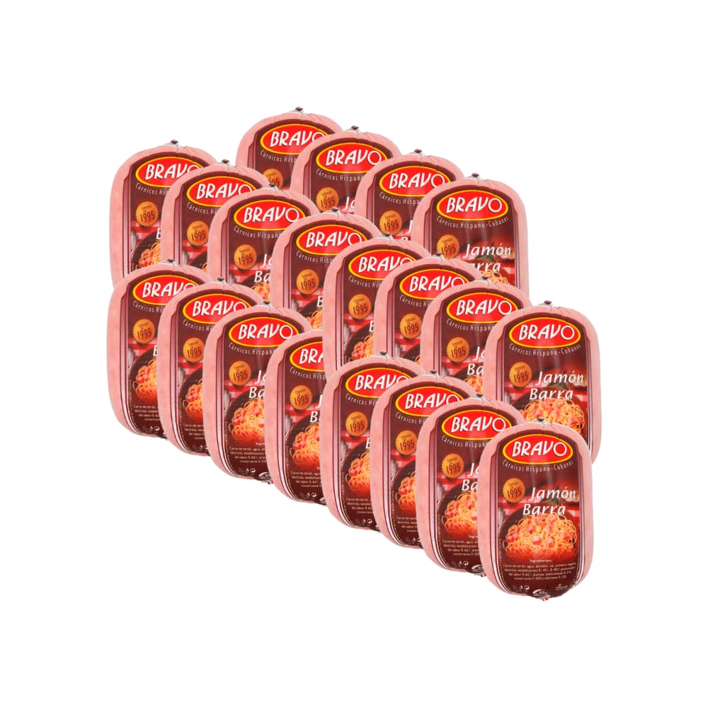 Jamón barra Bravo (20 x 2 kg / 4.4 lb) - Imagen 1