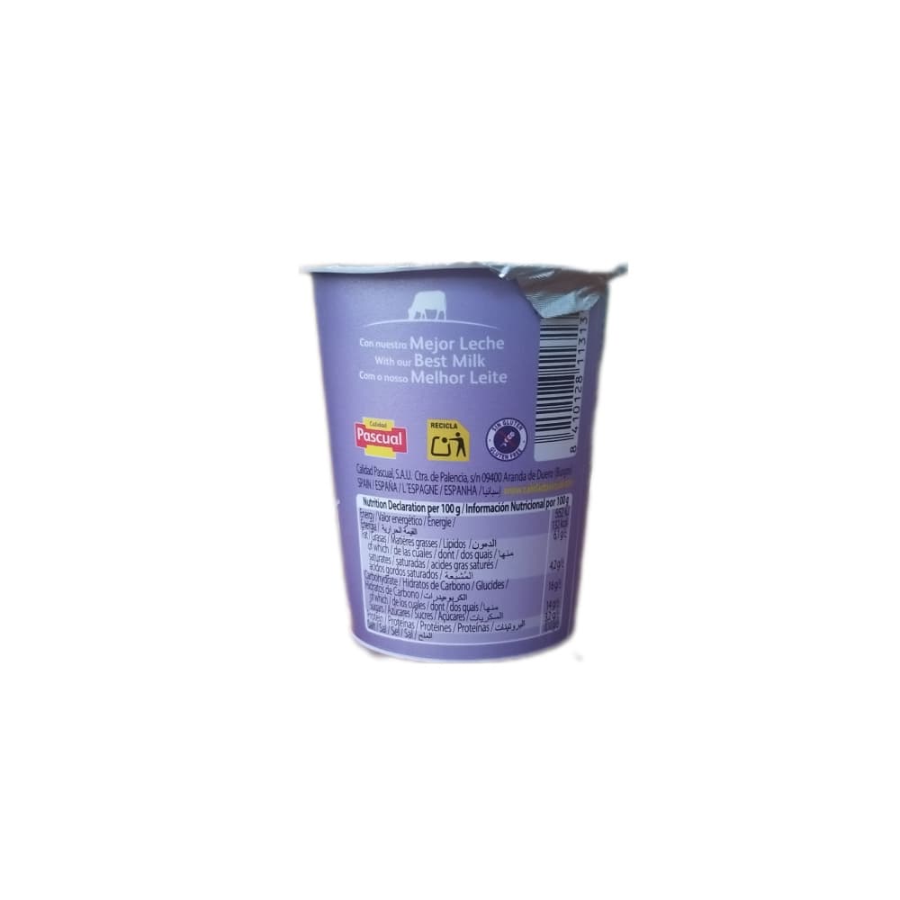 Yogurt cremoso de albaricoque y mango Pascual (4 x 125 g / 4.41 oz) - Miniatura 3