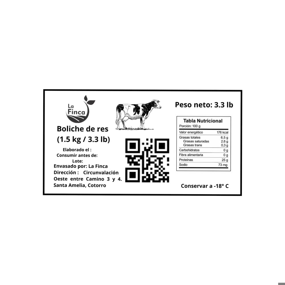 Boliche de res La Finca (1.5 kg / 3.3 lb) - Miniatura 5