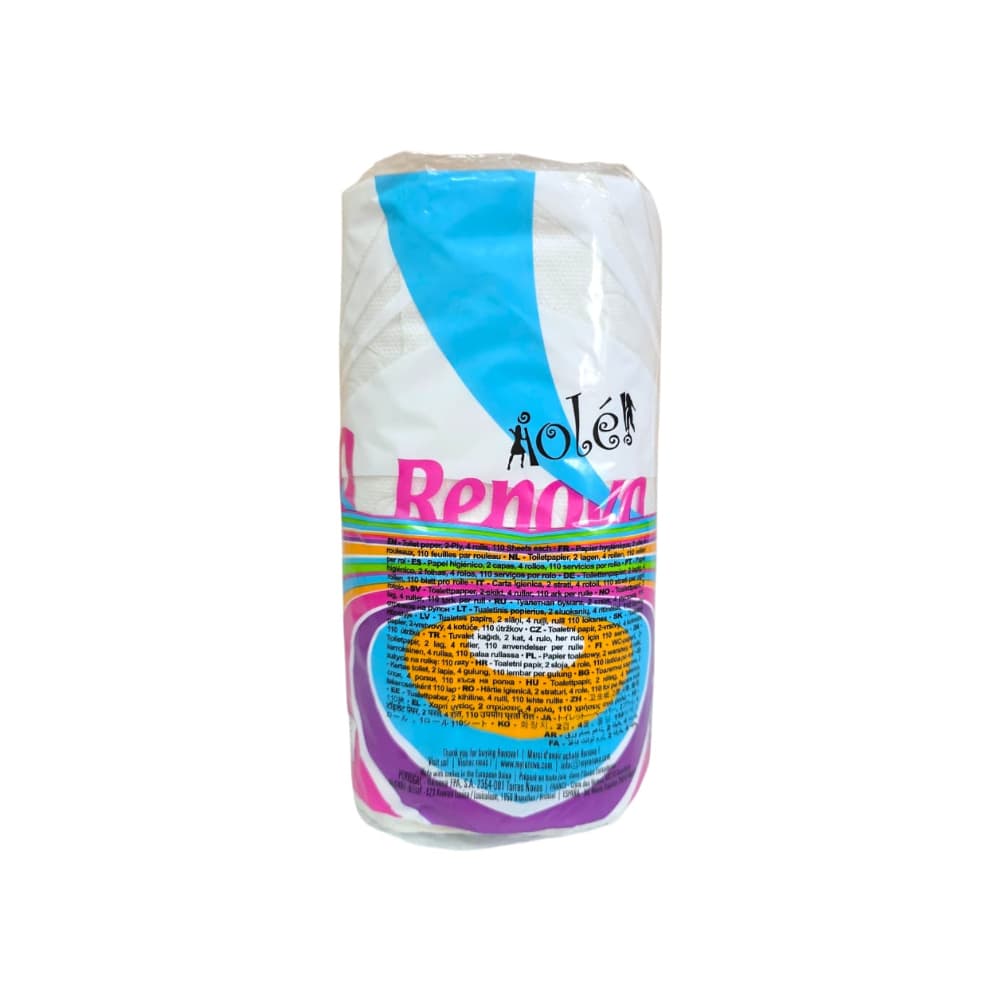 Papel higiénico blanco de 2 capas Renova (4 U) - Miniatura 3