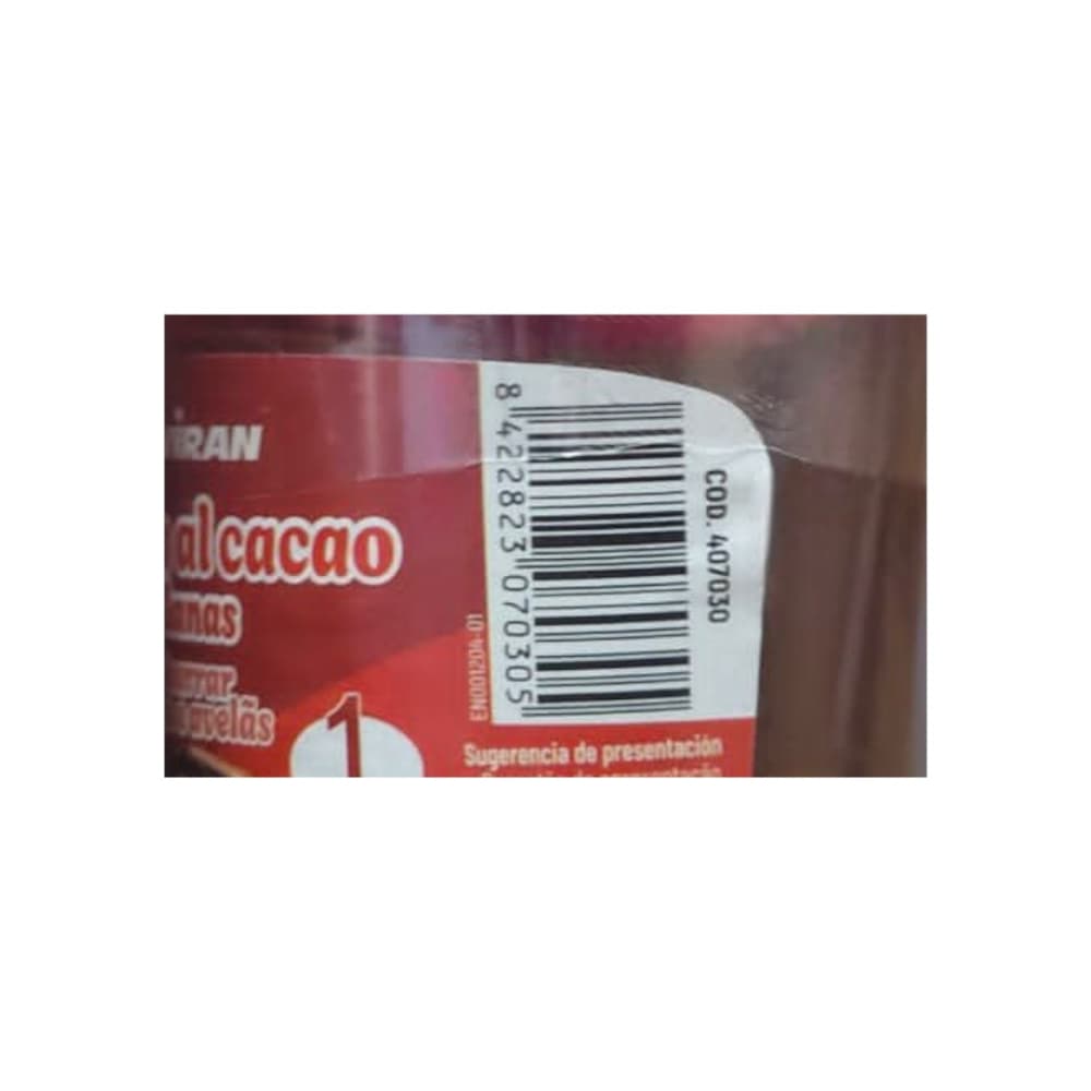Crema de cacao y avellanas 1 sabor Covirán (210 g) - Miniatura 4