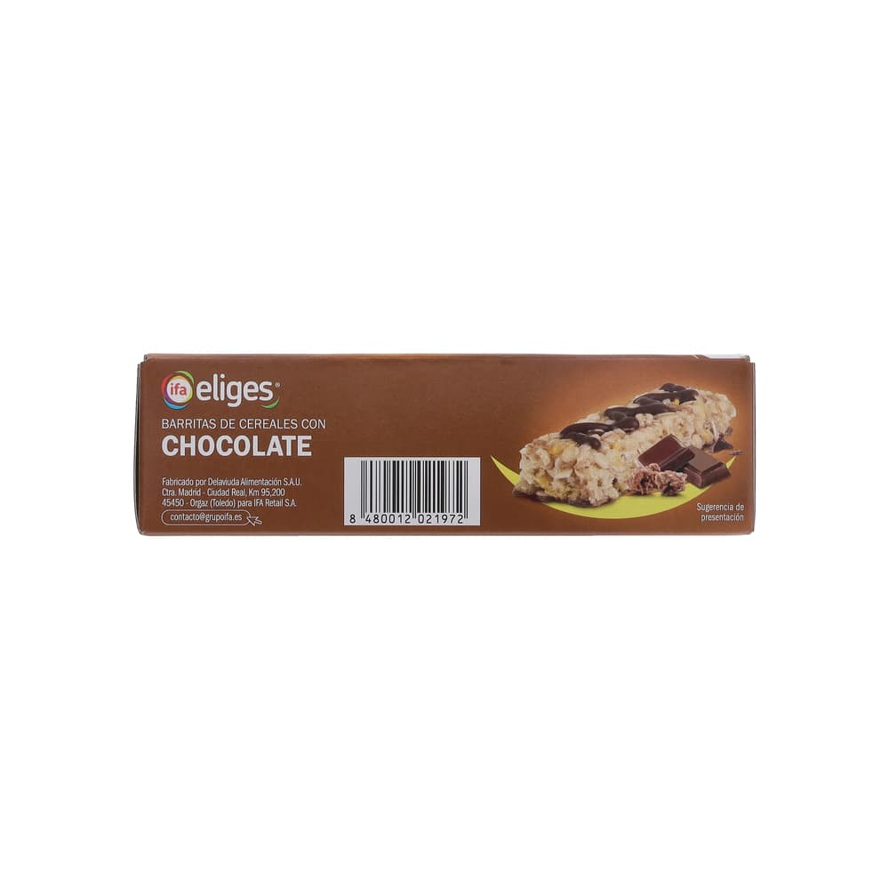 Barritas de cereales con chocolate IFA Eliges (3 x 150 g / 5.29 oz) - Miniatura 4