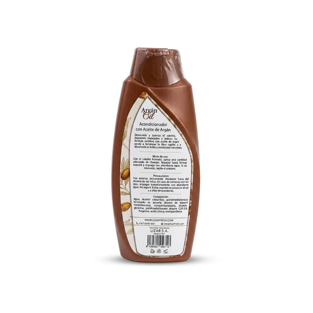 Acondicionador capilar sin sal con aceite de argán Lizar (500 ml) - Miniatura 3
