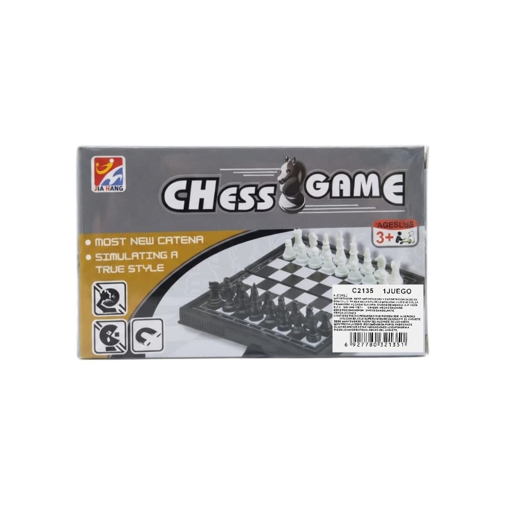 Mini juego de ajedrez plegable Jia Hang - Miniatura 3