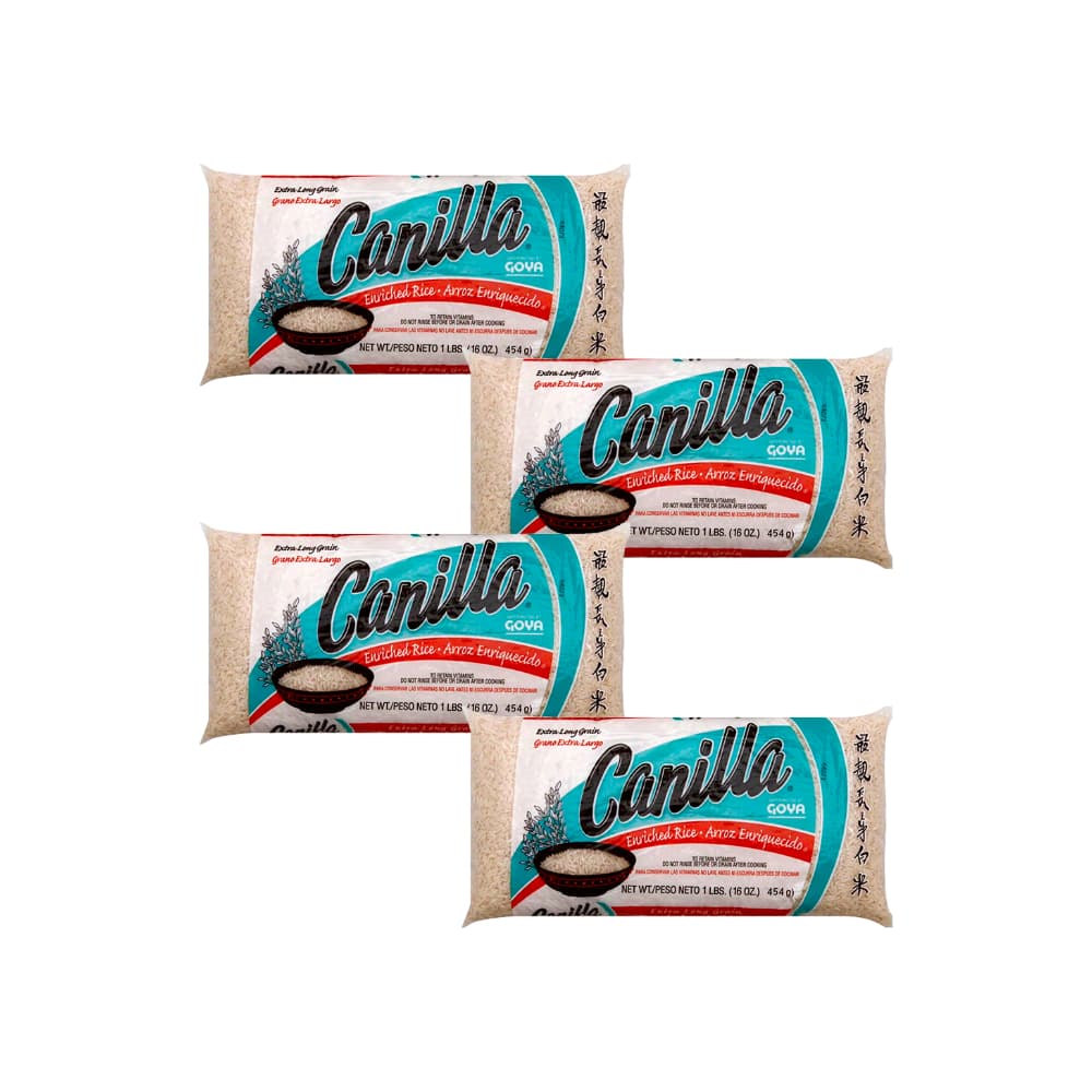 Arroz de grano extra largo Canilla Goya (4 x 454 g / 1 lb) - Imagen 1
