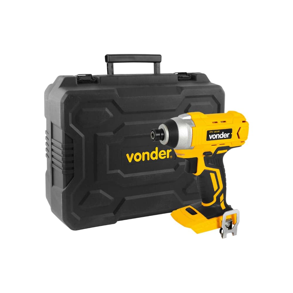 Destornillador - Atornillador de impacto mandril 1/4'' Vonder IPV1818I - Miniatura 2