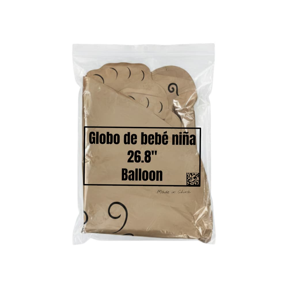 Globo de bebé niña 26.8 pulgadas Balloon - Miniatura 2