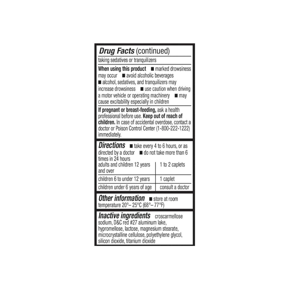Difenhidramina 25 mg CareAll (100 tabletas) - Miniatura 5