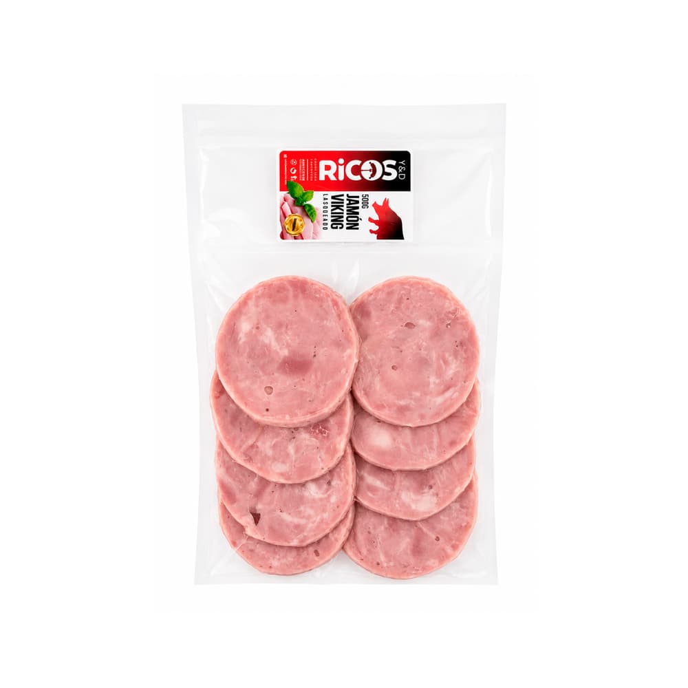 Jamón viking lasqueado tradicional Y&D Ricos (500 g / 1.1 lb) - Miniatura 1