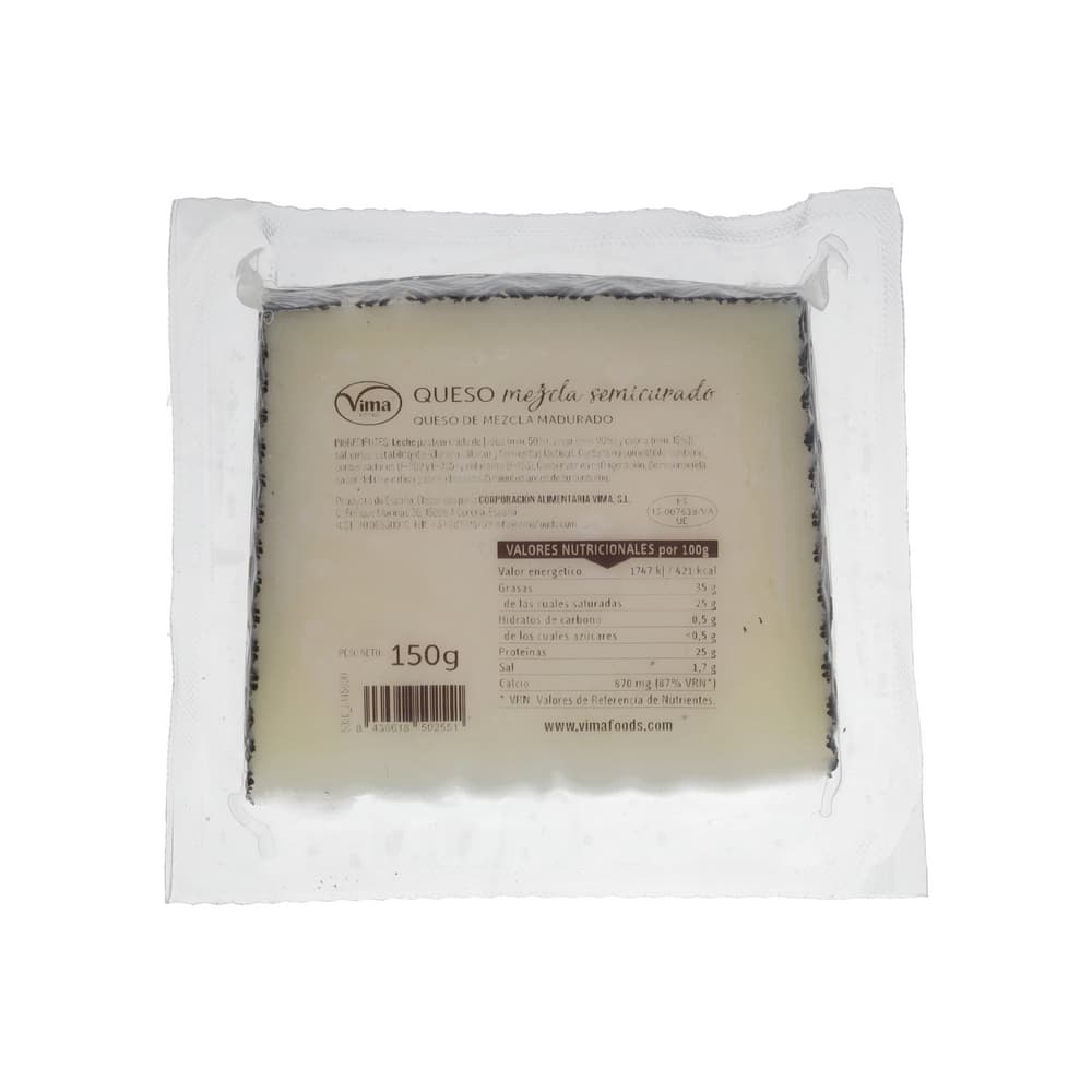 Queso mezcla semicurado Vima Foods (150 g / 5.29 oz) - Miniatura 2
