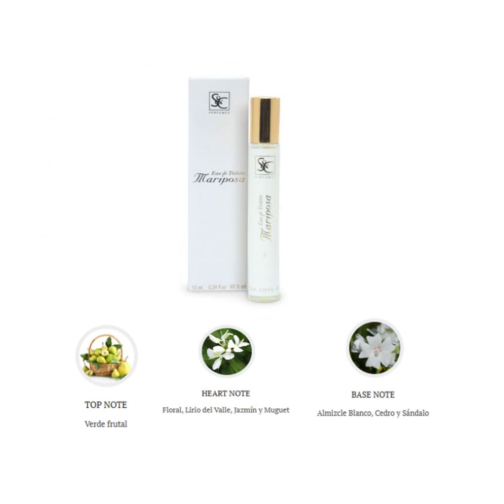 Eau de toilette Mariposa S&C (10 ml) - Miniatura 4