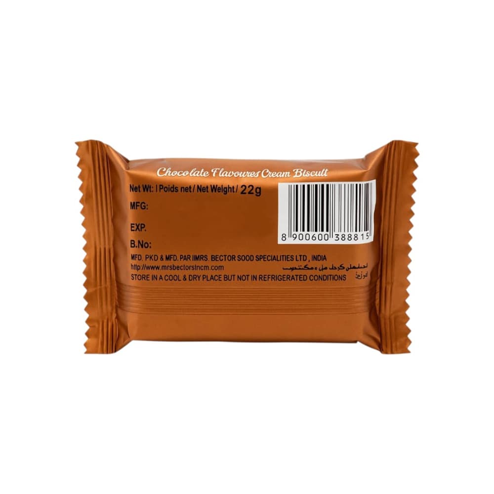 Galletas sándwich con crema sabor a chocolate Cremelo Mrs. Bector's Cremica (2 x 440 g / 15.5 oz) - Miniatura 3