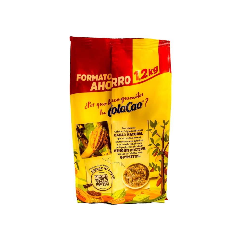 Chocolate en polvo Colacao (1.2 kg / 2.64 lb) - Miniatura 2