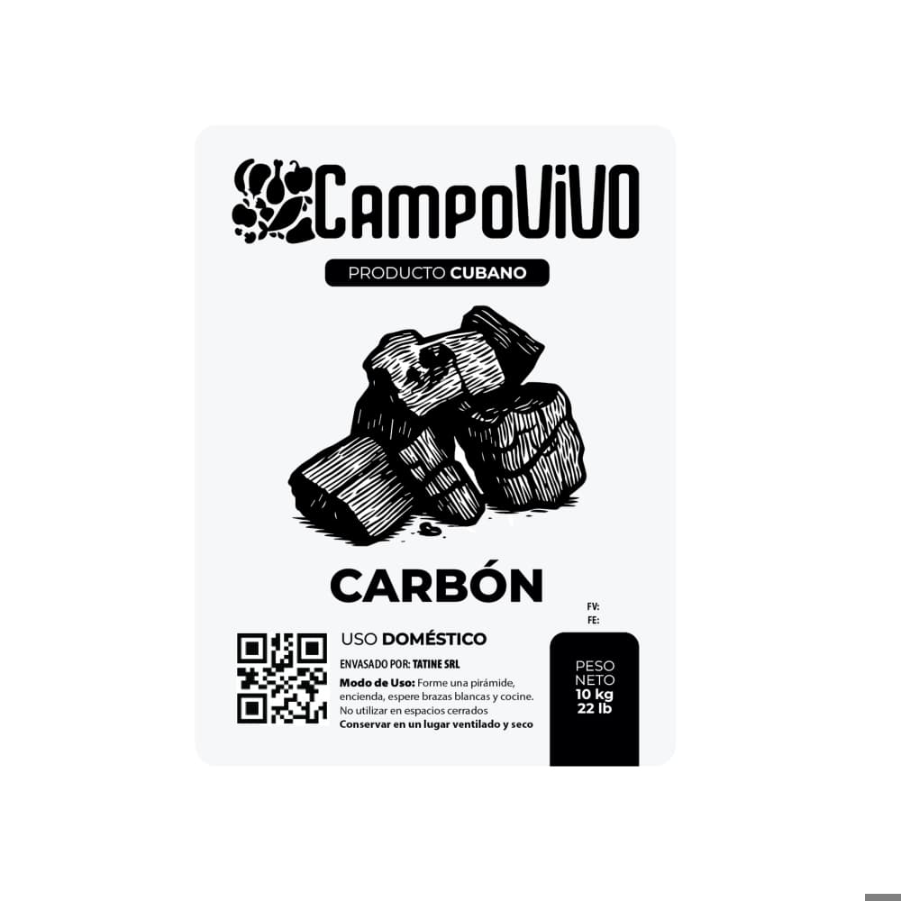 Carbón vegetal Campo Vivo (4 x 10 kg / 22 lb) - Miniatura 4