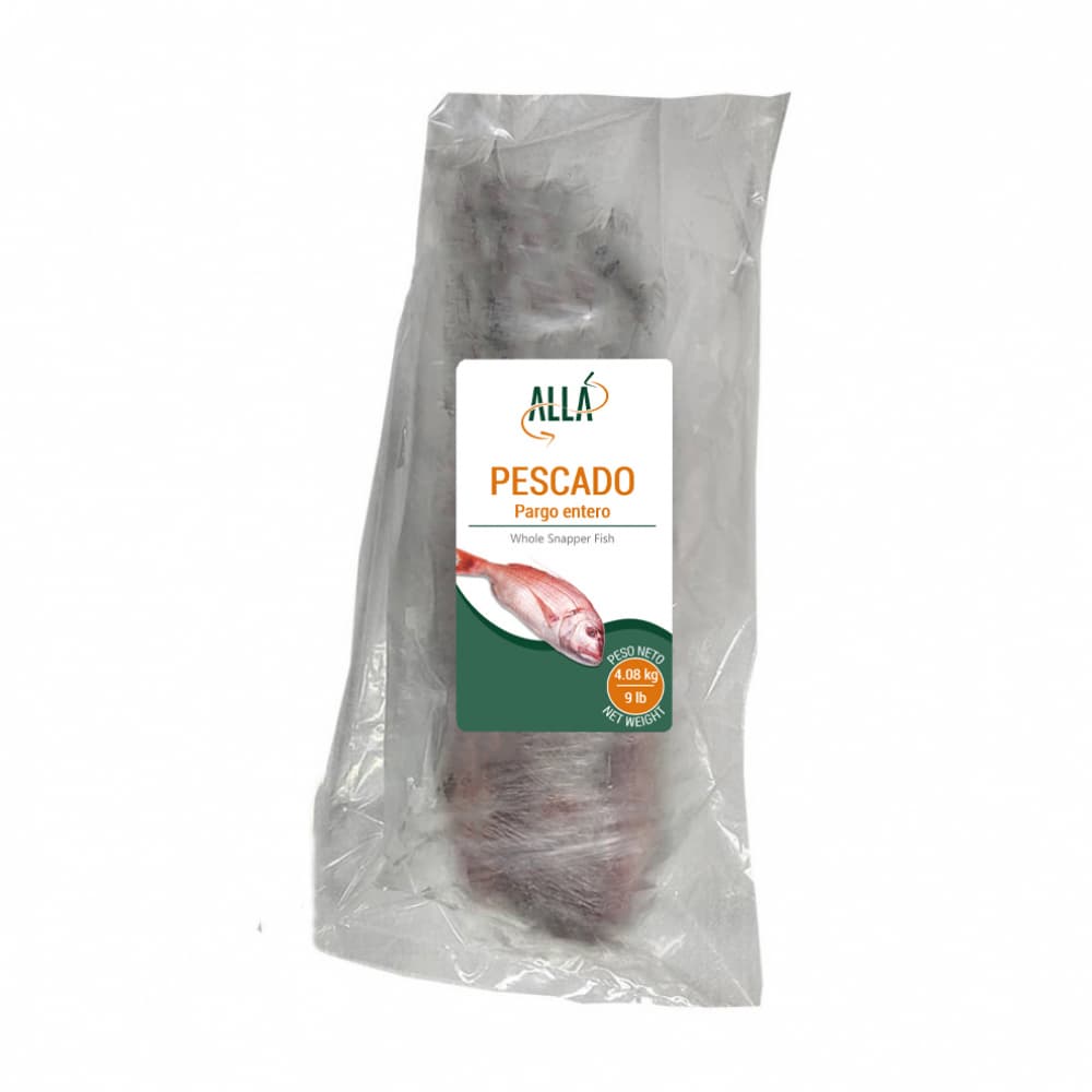 Pescado Pargo entero ALLÁ (2.72 kg / 6 lb) - Miniatura 2