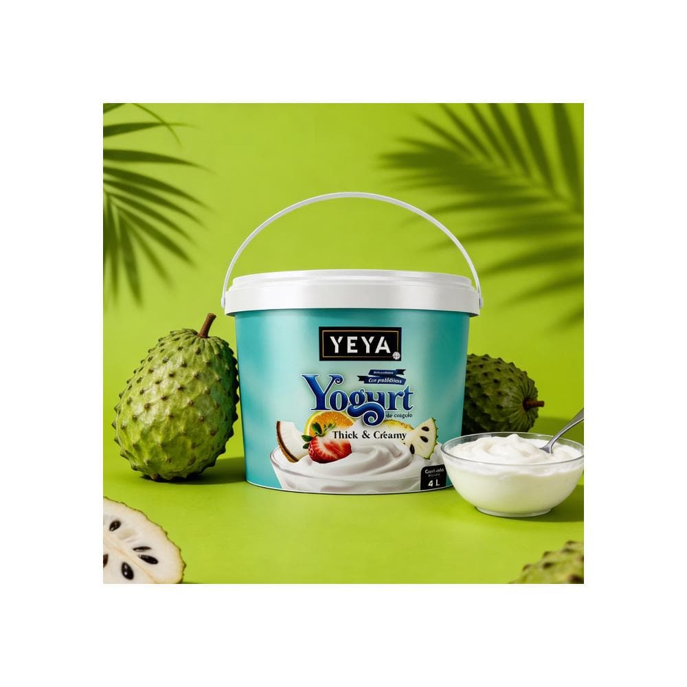 Yogurt de guanábana con probióticos YEYA (4 L) - Miniatura 5