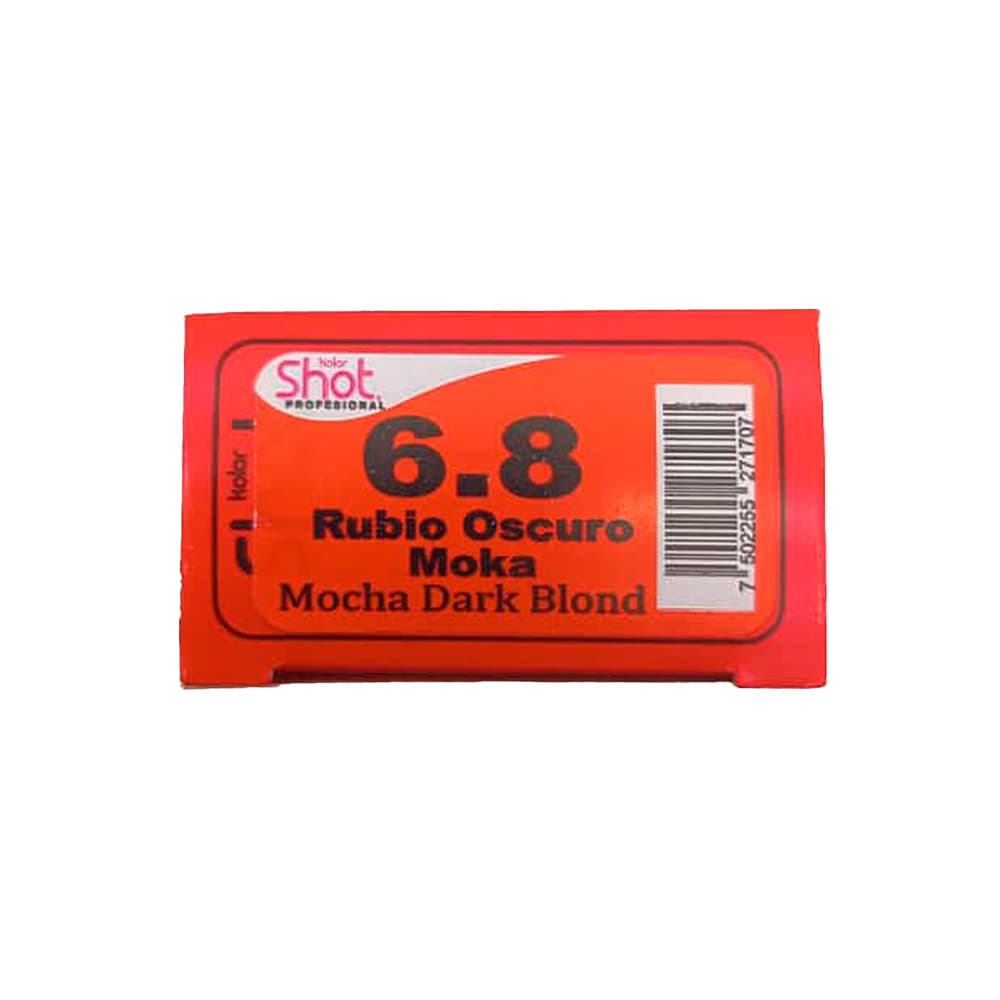 Tinte en crema rubio oscuro moka 6.8 Kolor Shot (90 g / 3.17 oz) - Miniatura 7