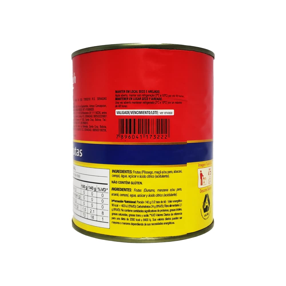 Ensalada de frutas Oderich (830 g / 1.83 lb) - Miniatura 3