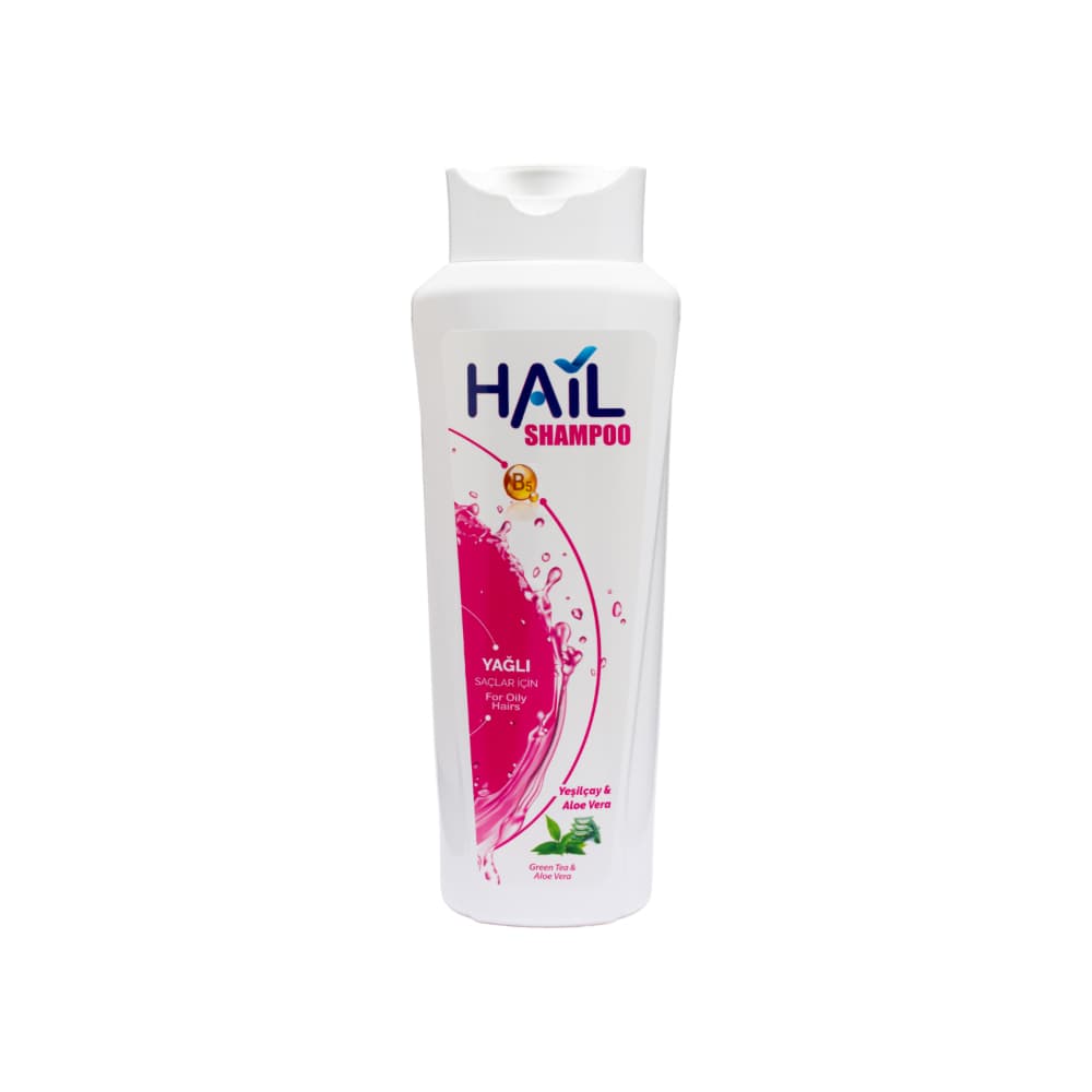 Champú de té verde y aloe vera para cabello graso Hail (600 ml) - Imagen 1