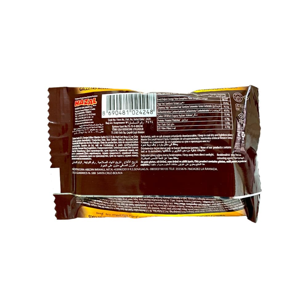 Galleta dulce cubierta de chocolate con coco Bisclass (30 g / 1.06 oz) - Miniatura 2