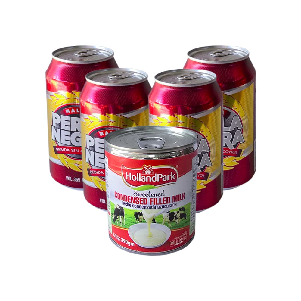 Leche condensada + malta Perla Negra - Imagen 1