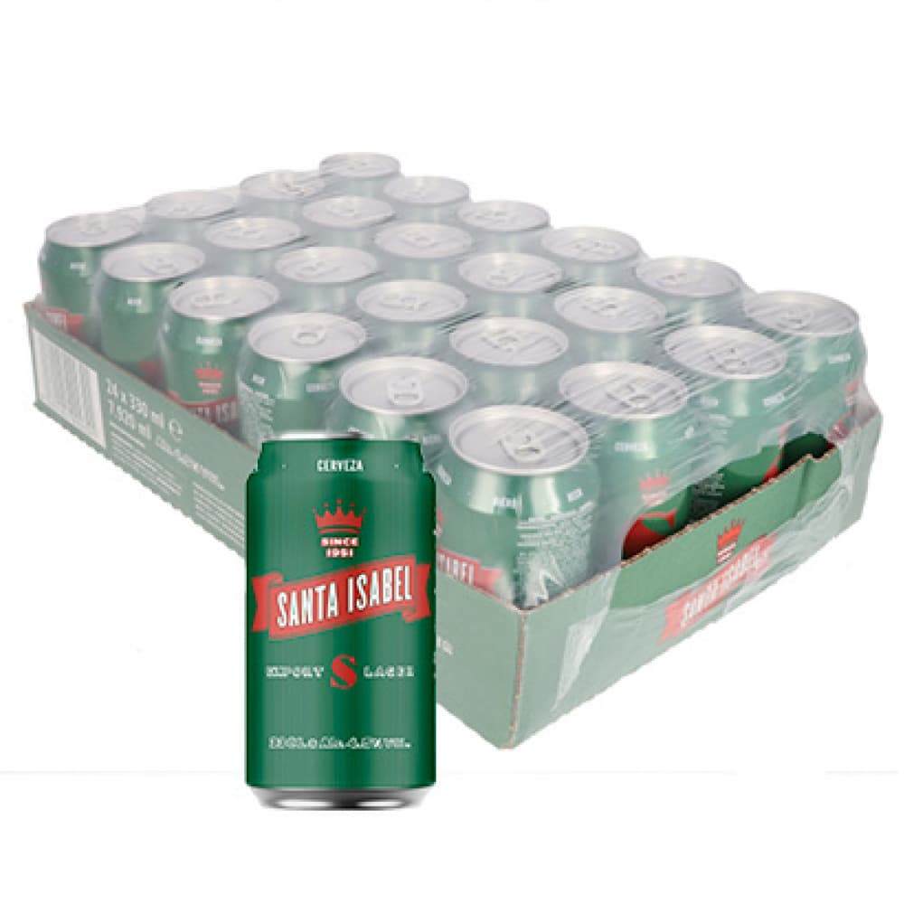 Cerveza Santa Isabel (24 x 330 ml) - Imagen 1