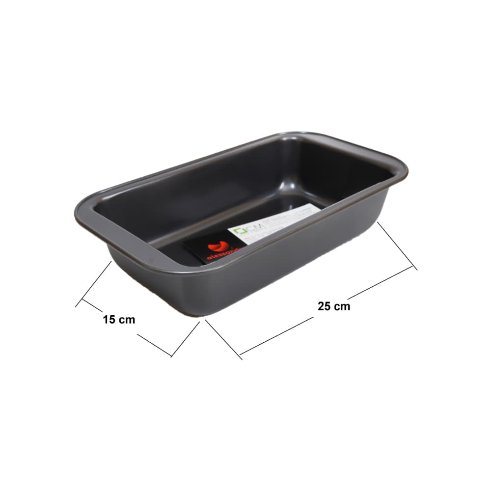Molde para horno rectangular 25 cm Alessandro - Miniatura 3