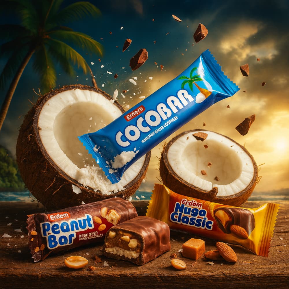 Fiesta Nugat Navideña: Chocolate, coco y cacahuete - Miniatura 4