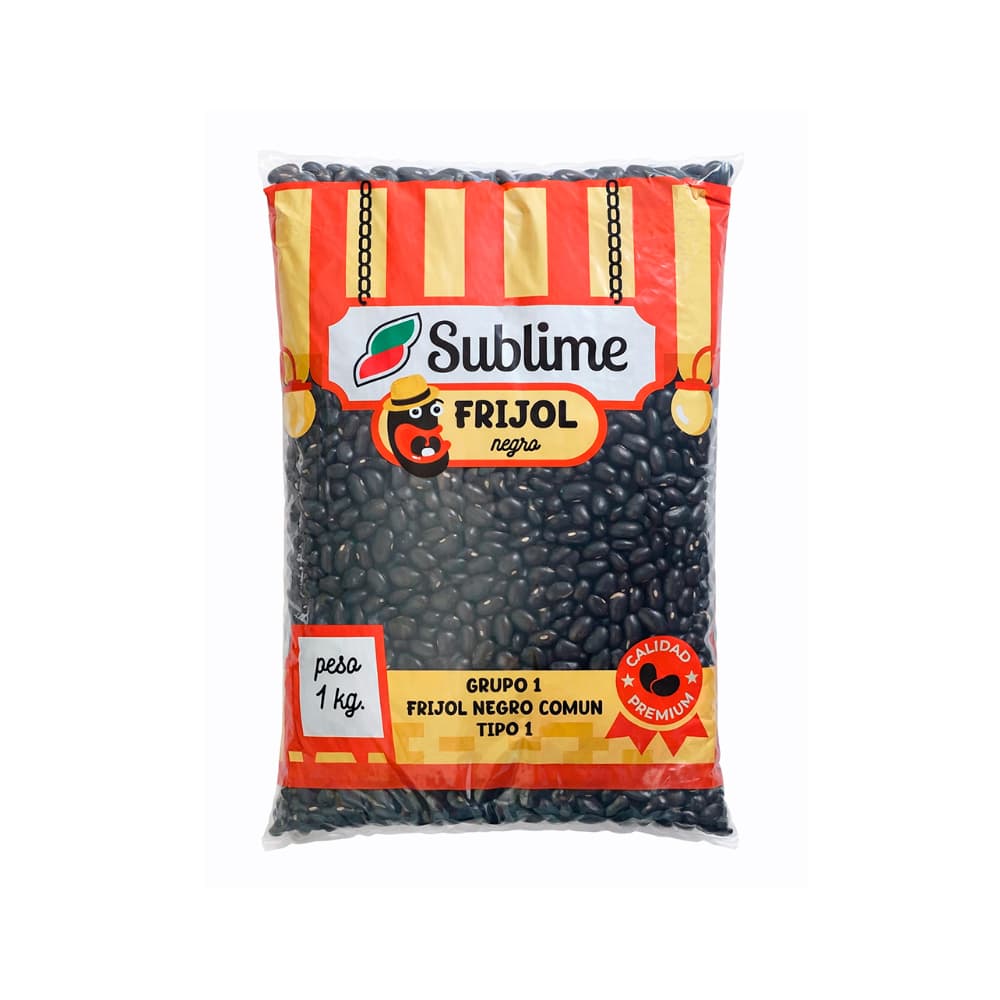 Frijol negro Sublime (1 kg / 2.2 lb) - Miniatura 1