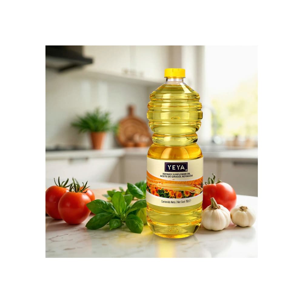 Aceite de girasol refinado YEYA (1 L) - Miniatura 5