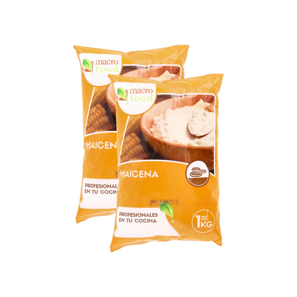 Maicena Macro Food (2 x 1 kg / 2.2 lb) - Miniatura 1